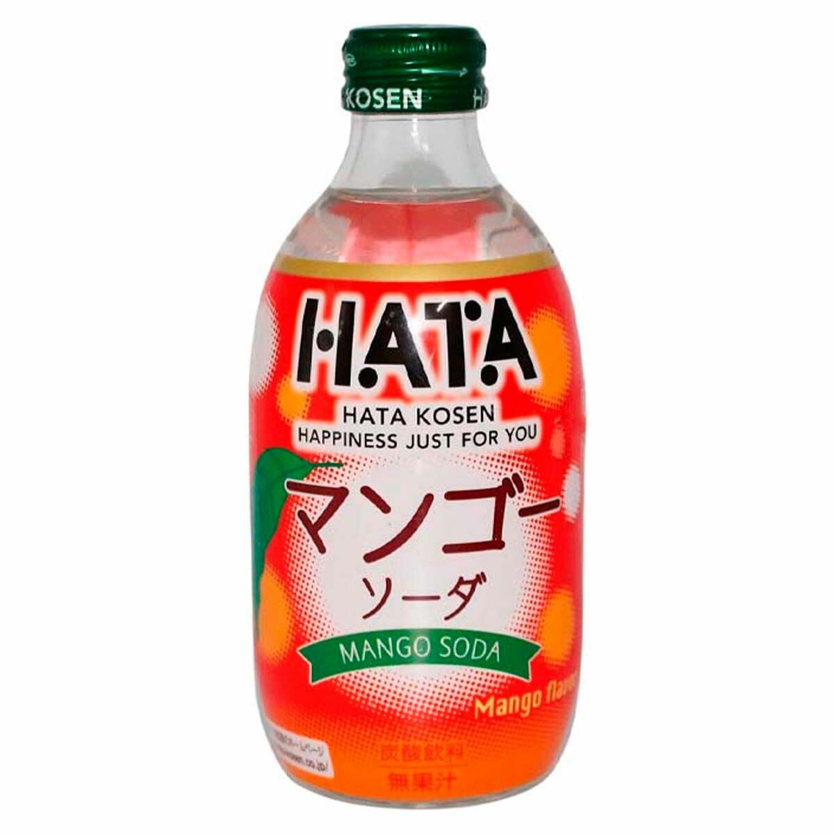 Газированный напиток Hatakosen Mango Soda со вкусом манго, 300 мл