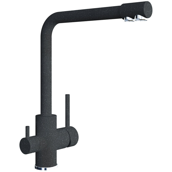 Смеситель Dr.Gans Акцент белый для кухни - фото №1