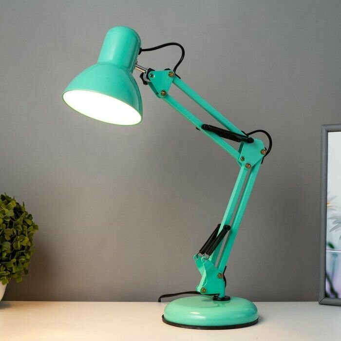 Настольная лампа "Джоди" зеленый м - фотография № 2