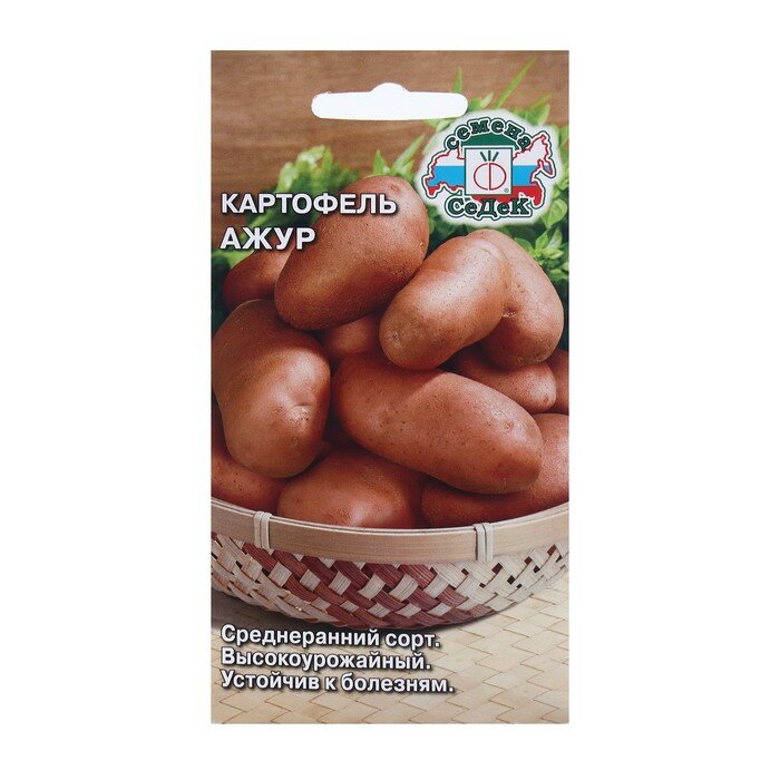Семена картофель Ажур, 0,02