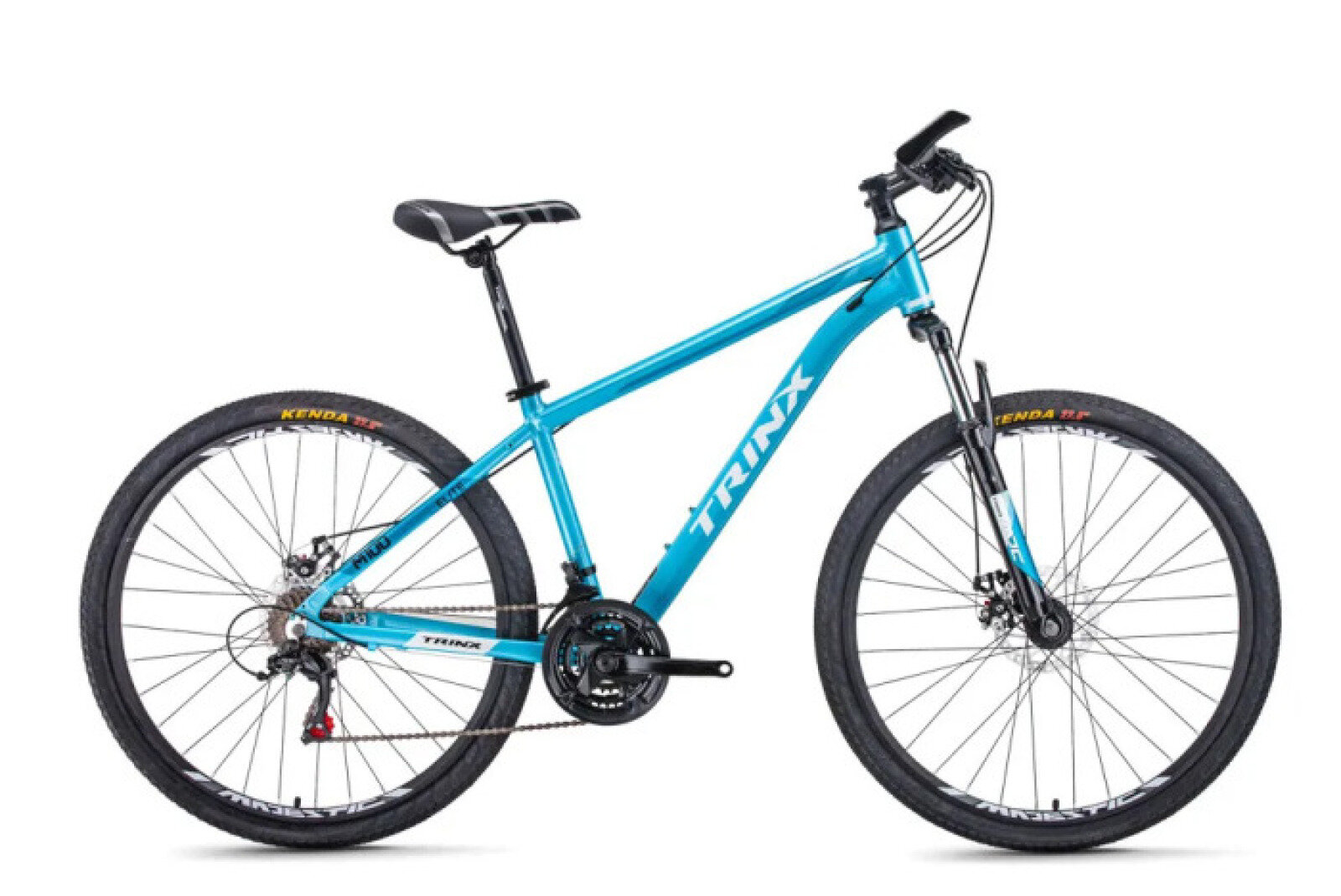 Горный велосипед Trinx M116 (2021) 17" Голубо-белый (161-178 см)