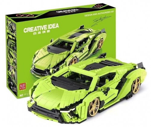 Конструктор MOULD KING 10011 Спортивная машина Lamborghini Sian 1168 деталей