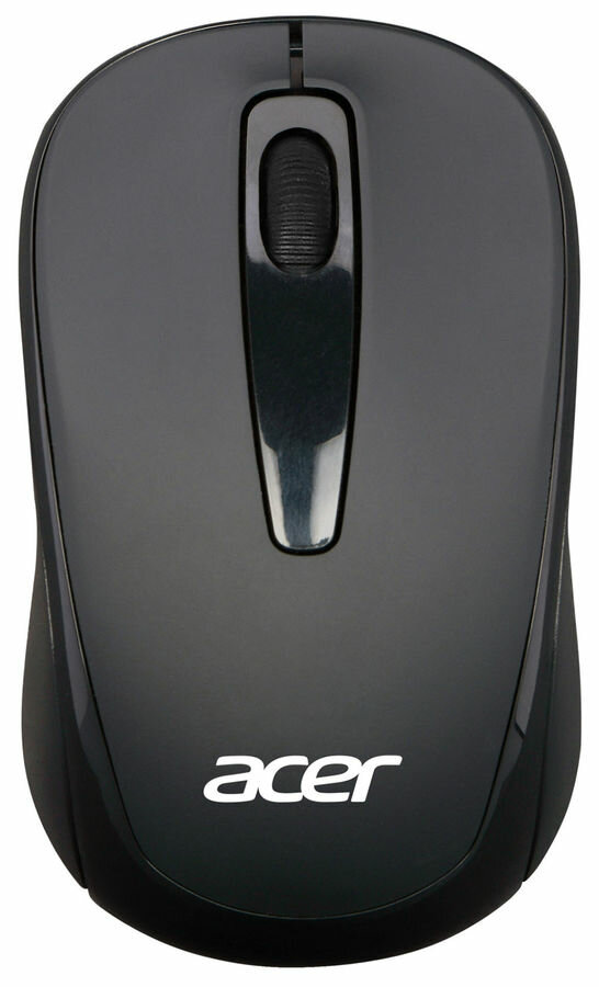 Мышь Acer OMR133 черный оптическая (1000dpi) беспроводная USB для ноутбука (3but)