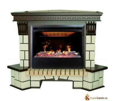  Real Flame Stone Corner 26 -297   3D Helios 26 SBG