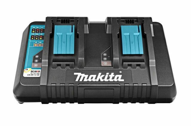 Набор аккумуляторный Makita: цепная пила DUC353Z + аккумулятор 632F69-8 + зарядное устройство 630876-7 - фотография № 3