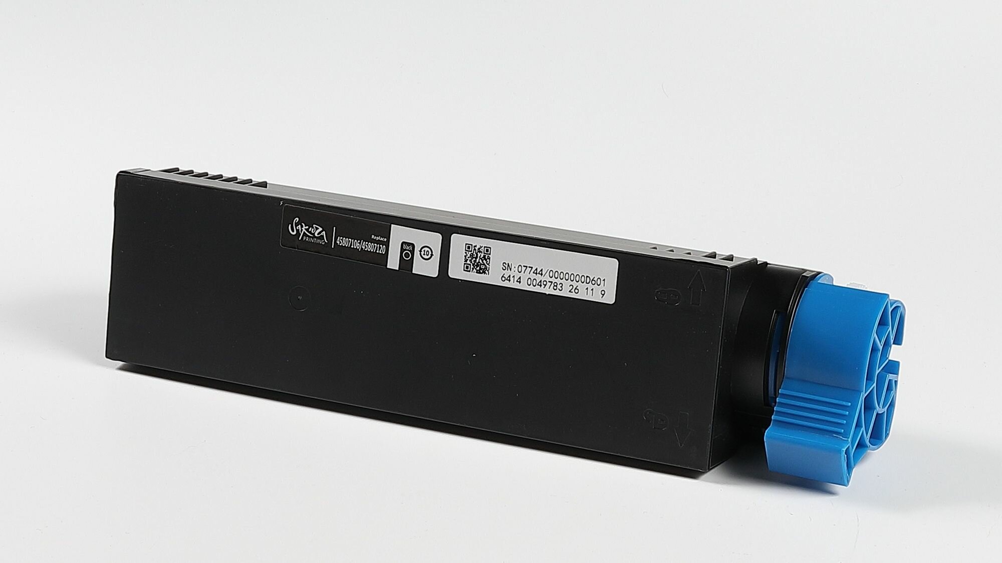 Картридж SAKURA 45807106/45807120 для OKI, черный, 7000 к. B412/B432/B512/MB472/MB492/MB562