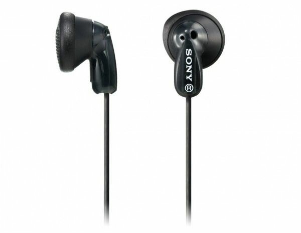 Наушники вкладыши Sony MDR-E9LP 1.2м черный проводные (в ушной раковине)