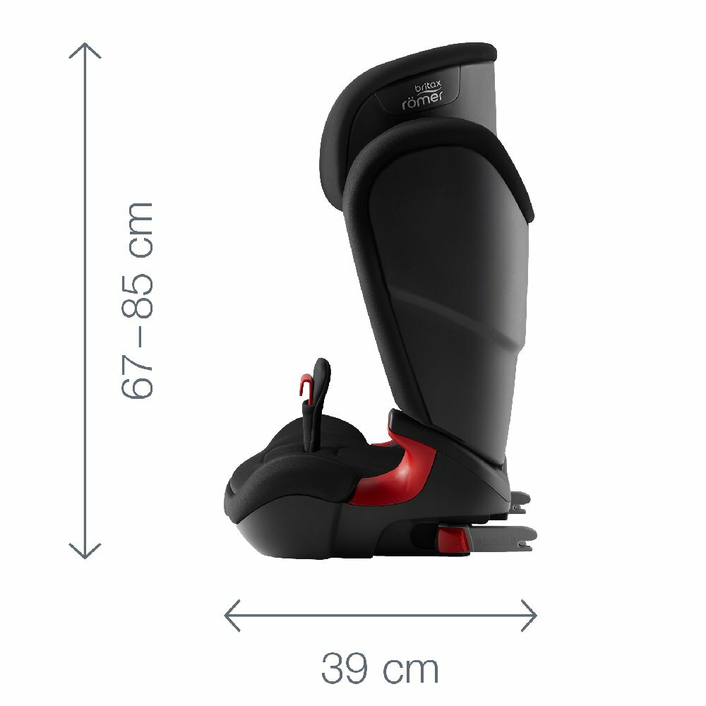 Автокресло Britax Romer Kidfix II S, цвет: cosmos black - фото №8