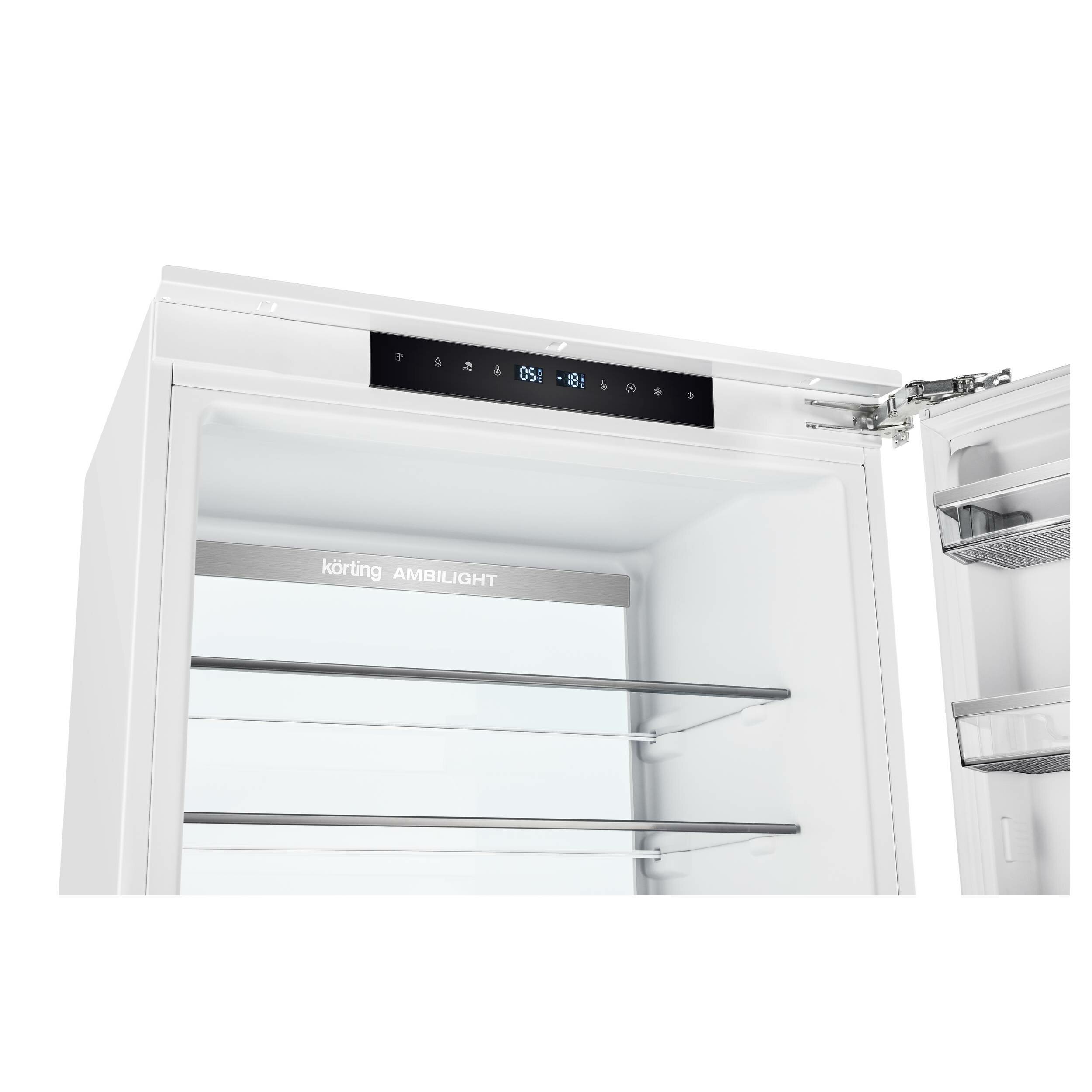 Встраиваемый холодильник/ Встраиваемый, 193.7х69.0х55.0 см, No Frost, А+, 341 л - фотография № 2