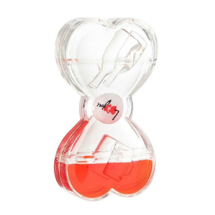 Гелевые часы, с мигающим шариком, 13 х 7,5 см, красные - фотография № 4