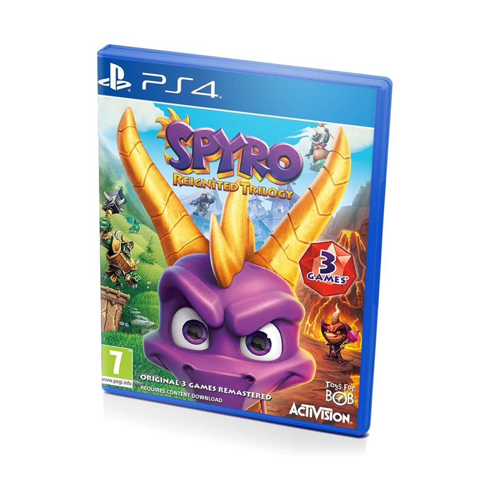 Spyro Reignited Trilogy (PS4/PS5) английский язык