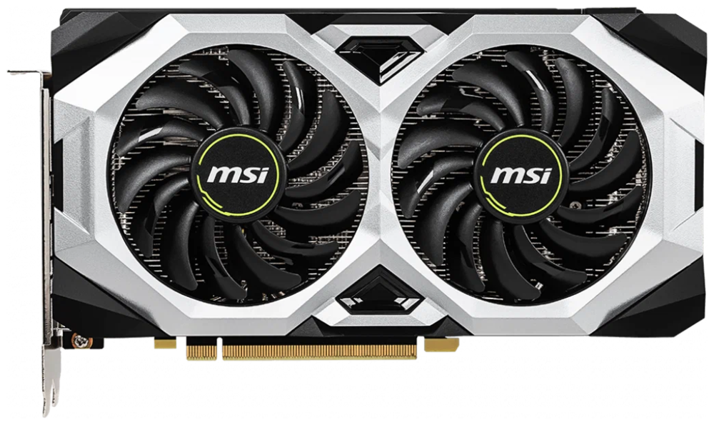 Видеокарта MSI Pci-e RTX 2060 Ventus 12G OC Nvidia GeForce RTX 2060 12288Mb 192 GDDR6 1680/14000 HDM .