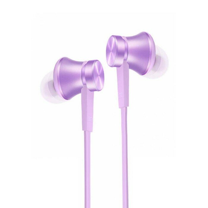 XIAOMI Наушники Xiaomi Mi In-Ear Headphones Basic (ZBW4357TY), вакуумные, микрофон, фиолетовые