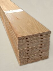Наличник деревянный гладкий / Сорт - Экстра / 2200x12х120 мм