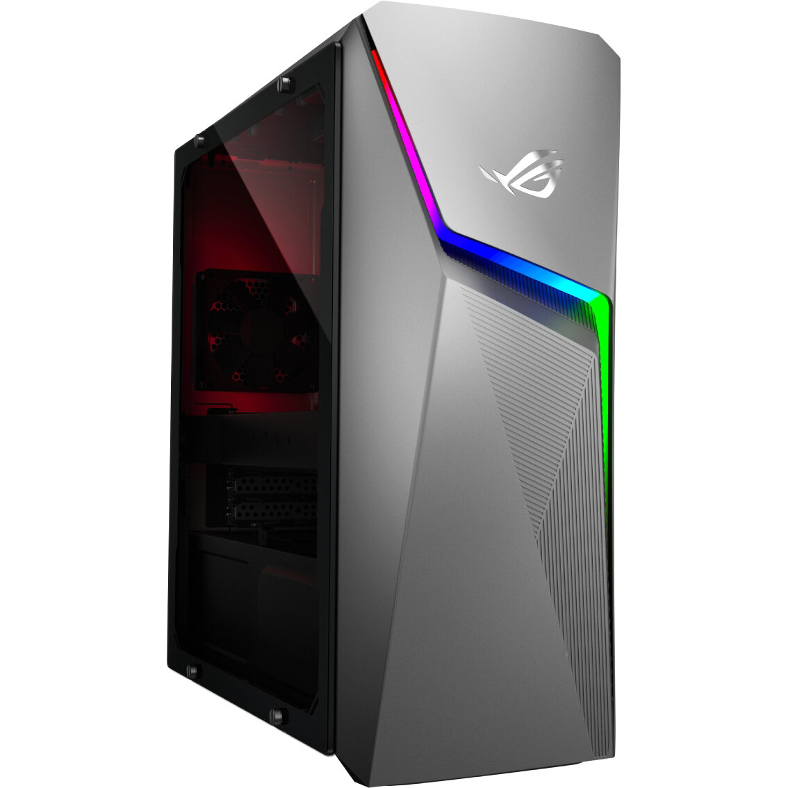 ASUS Компьютер ASUS G10CE-51140F121W Tower Intel Core i5 11400F(2.6Ghz)/8192Mb/1000+256PCISSDGb/noDVD/Ext:nVidia GeForce GTX1660Ti(6144Mb)/BT/WiFi/war 1y/8kg/Gray/W11