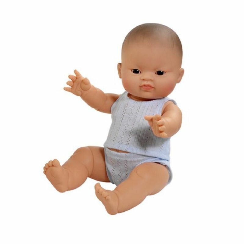 Виниловые куклы Паола Рейна (Paola Reina) - Кукла Горди в нижнем белье, азиат (34 см)