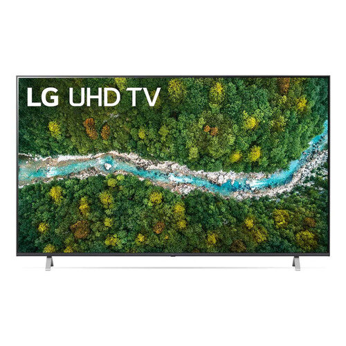 43" Телевизор LG 43UP77006LB.ADGG, 4K Ultra HD, титан, смарт ТВ, WebOS