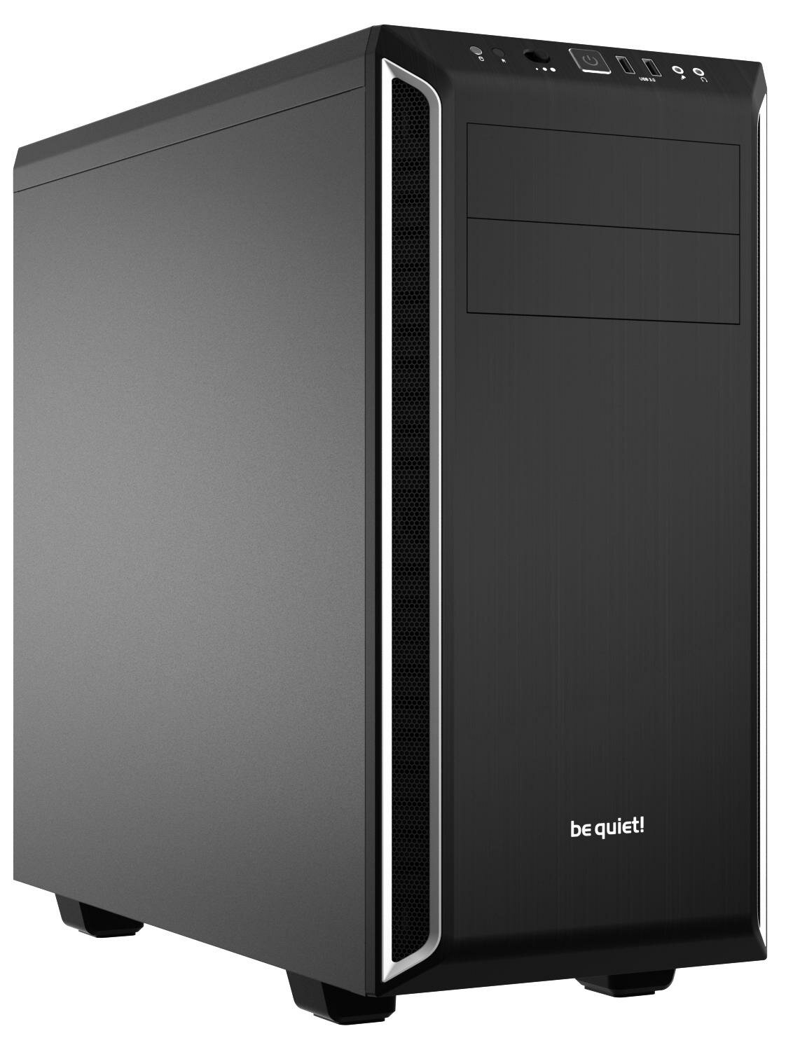 Корпус ATX Be quiet Pure Base 600 Без БП чёрный серебристый BG022