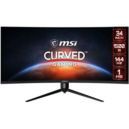 Игровой монитор MSI Optix MAG342CQR 34" black