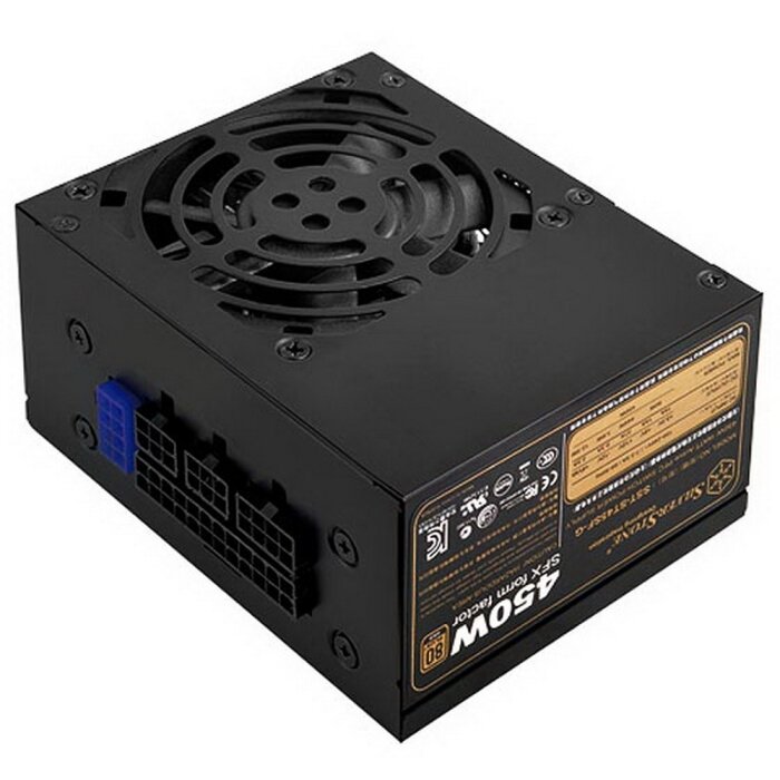 SST-ST45SF-G v 2.0 450W, SFX/ATX, 80 PLUS GOLD, 80mm FAN, RTL (814223) 8