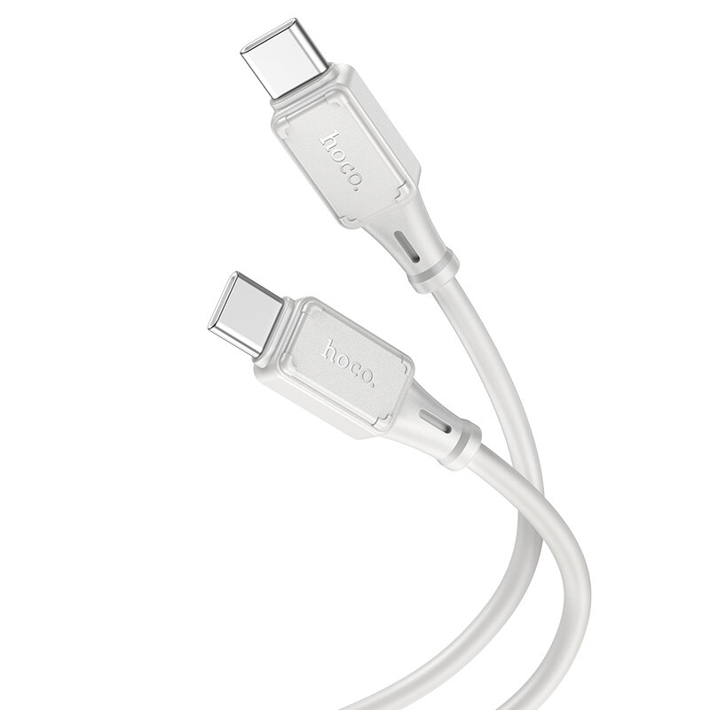 фото Кабель Type-C на Type-C, HOCO, X101, 1м, 60W, серый