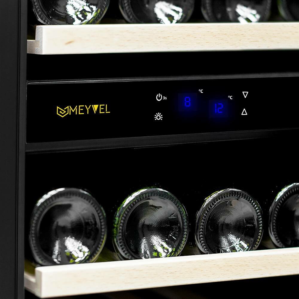 Винный холодильник (шкаф) компрессорный MEYVEL MV23-KBT2 - фотография № 10