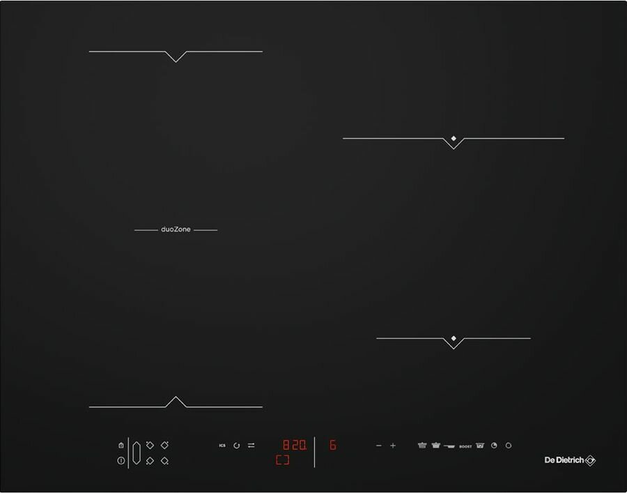 Варочная поверхность De Dietrich DPI7652B, черный