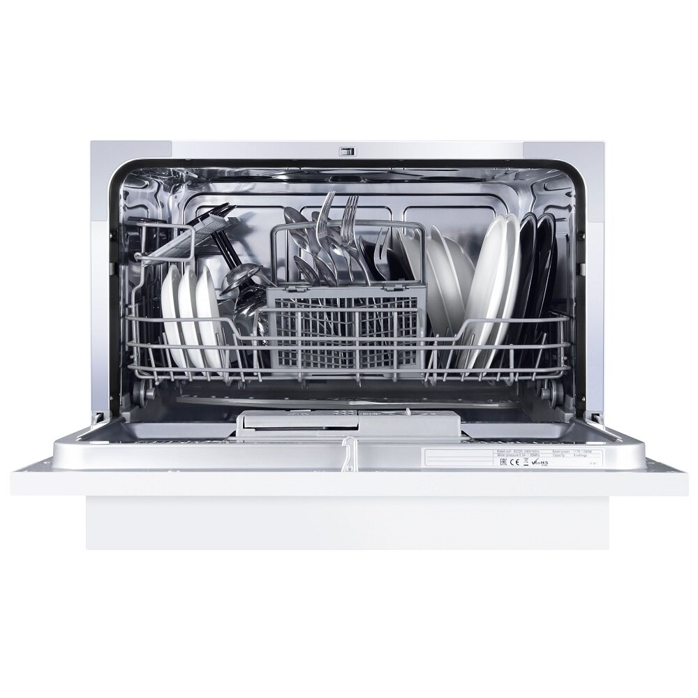 Посудомоечная машина компактная отдельностоящая AKPO ZMA55 Series Compact белый - фотография № 9