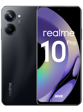 Мобильный телефон Realme 10 Pro 5G 8/256 ГБ RU, черный