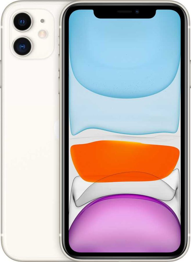 Смартфон Apple iPhone 11 A2221 64Gb (MHDC3ZP/A) белый