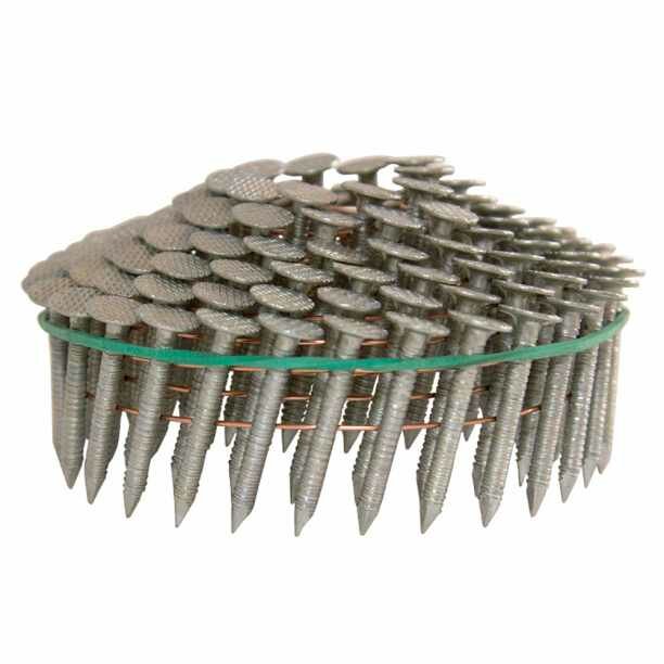 фото Гвозди кровельные барабанные c кольцевой накаткой 3,1х25 мм для нейлера FoxWeld (C45) AERO 120 шт