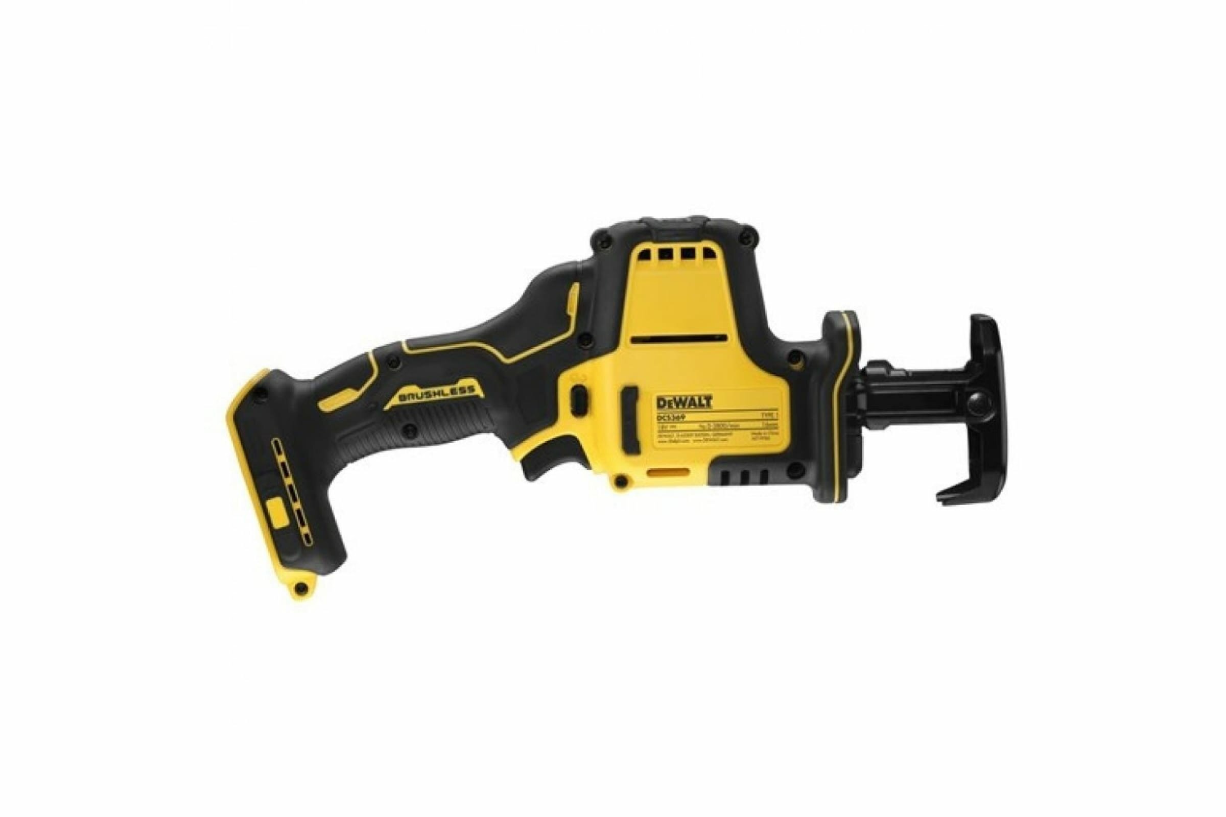 Аккумуляторная сабельная пила DeWALT DCS369NT - фотография № 3