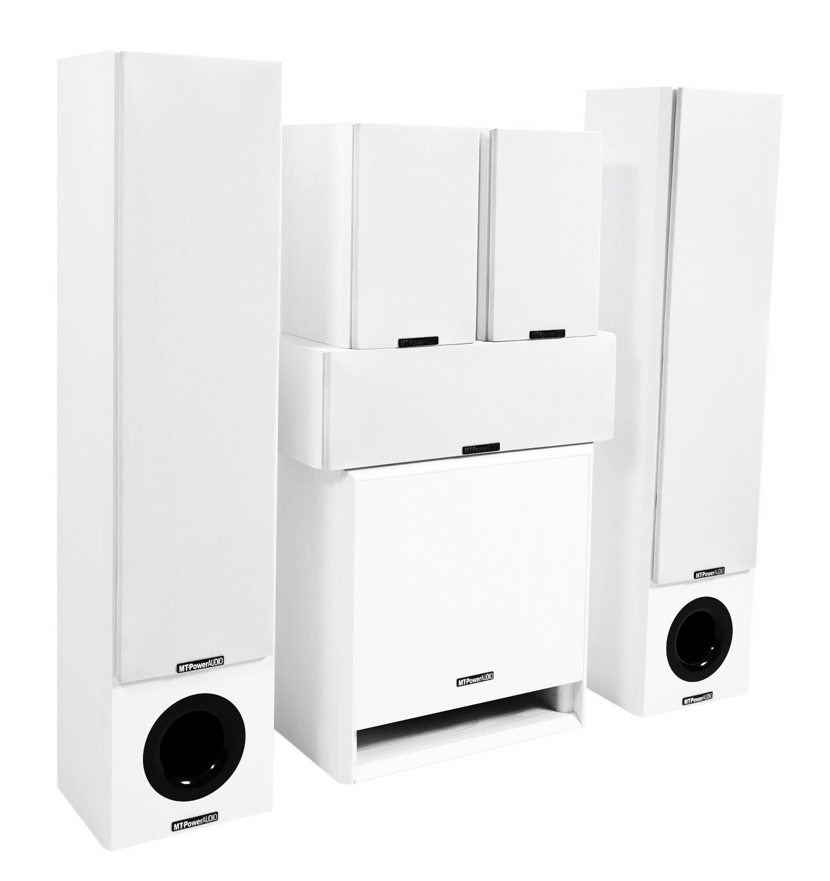 Комплекты акустики 5.1 MT-Power Performance white set 5.1 (white grills)