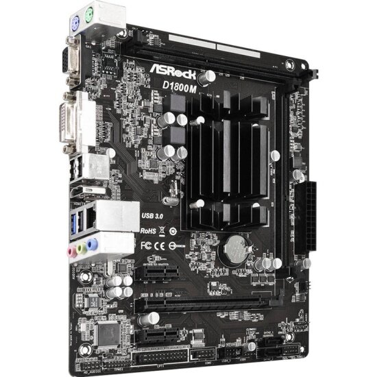 Материнская плата ASROCK D1800M (mATX)