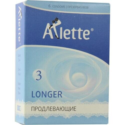 Презервативы Arlette Longer 3 6 шт.