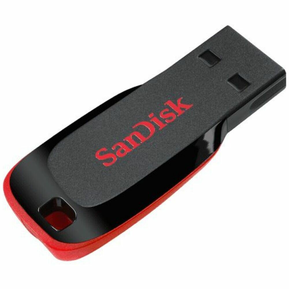 Флеш-диск 64Гб SanDisk Cruzer Blade ( SDCZ50-064G-B35 ) USB 2.0 Черный