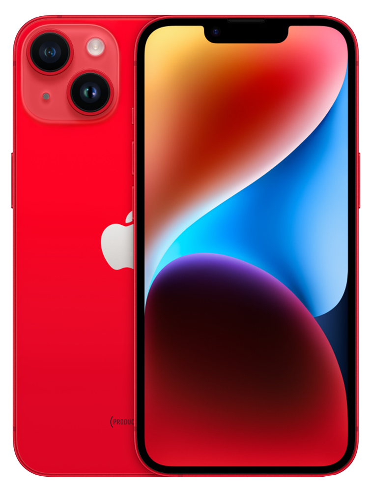 Apple iPhone 14 128 ГБ/GB (PRODUCT) Red красный Красный