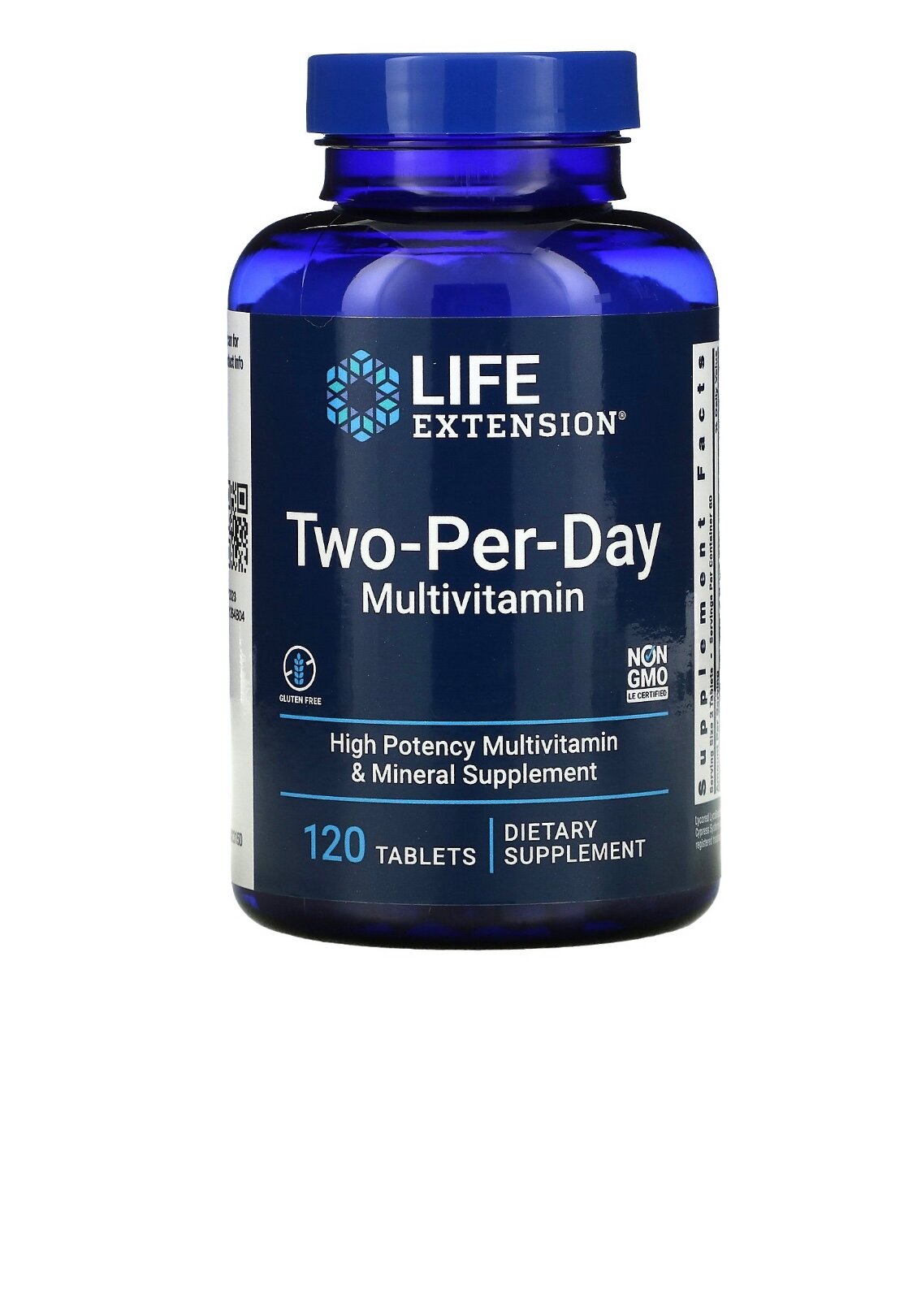 Life Extension Two-Per-Day, Дважды в день 120 шт.