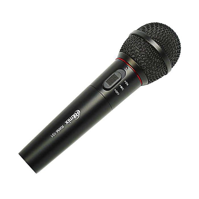 Микрофон Ritmix RWM-101 100-10000 Гц штекер 6.3 мм чёрный