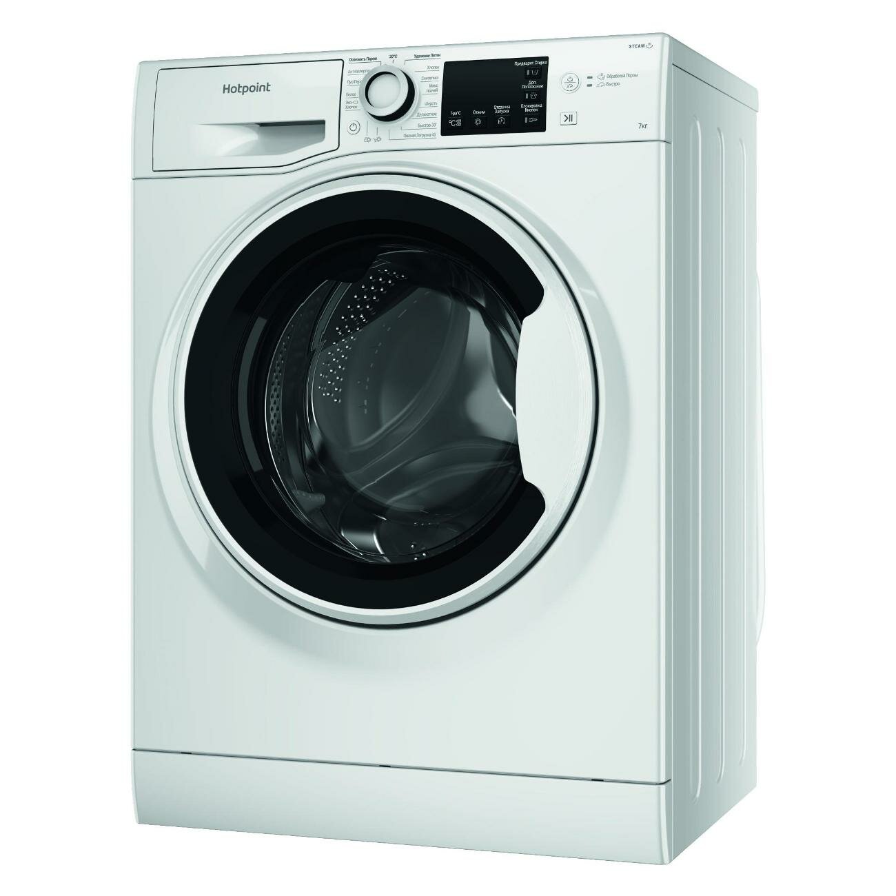 Стиральная машина узкая Hotpoint NSB 7225 W V RU - фотография № 3