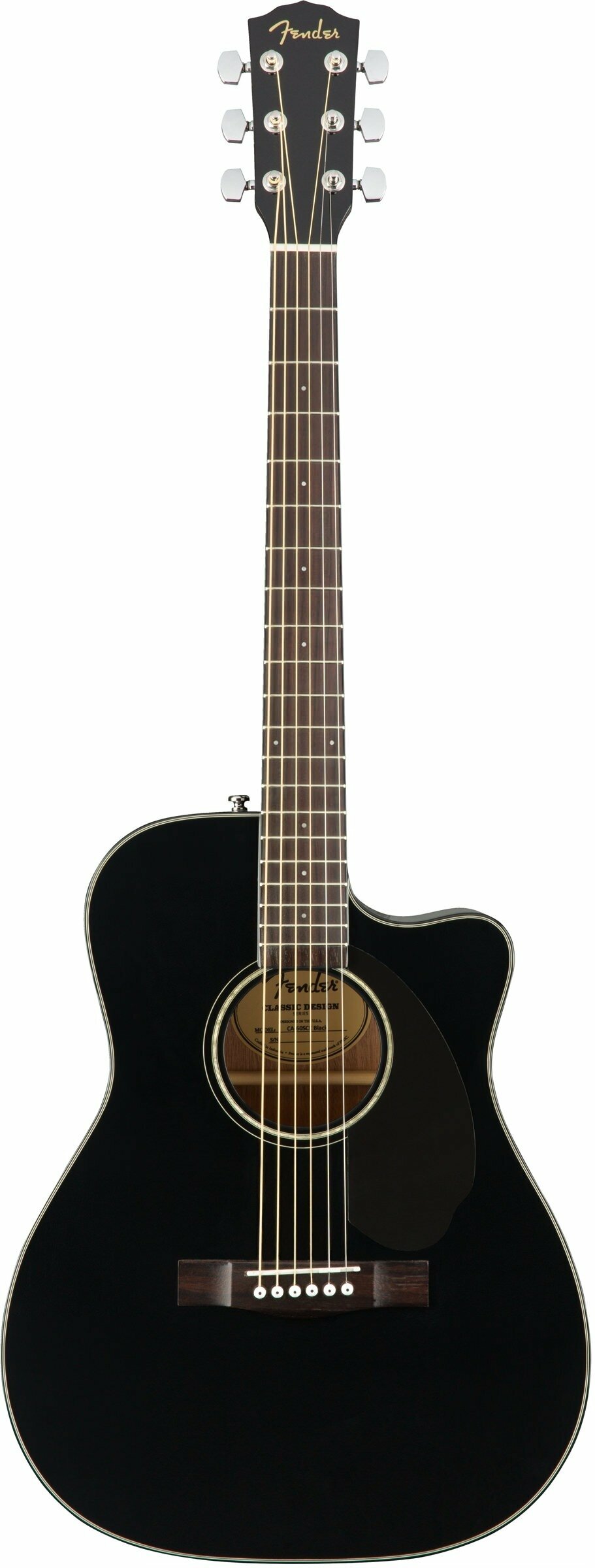 Электроакустические гитары FENDER CC-60SCE BLK WN