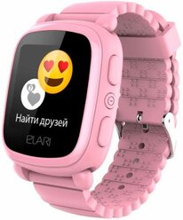 Детские умные часы Elari KidPhone 2, розовый.