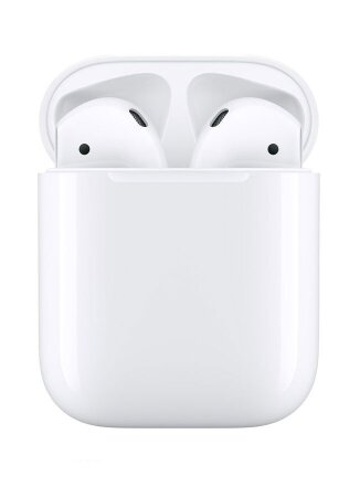 Беспроводные наушники Apple Беспроводные наушники Apple AirPods 2 с зарядным футляром MV7N2, белый