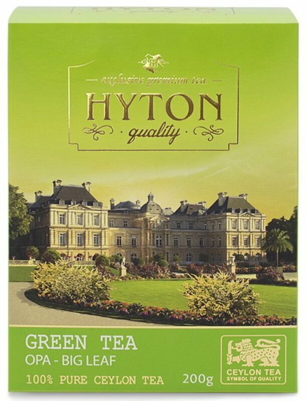 Чай зелёный Hyton OPA Big Leaf 200 г - фотография № 2