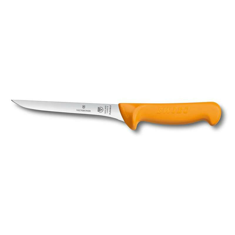 Victorinox Нож обвалочный Swibo с изогнутым узким гибким лезвием 16 см (5.8409.16)