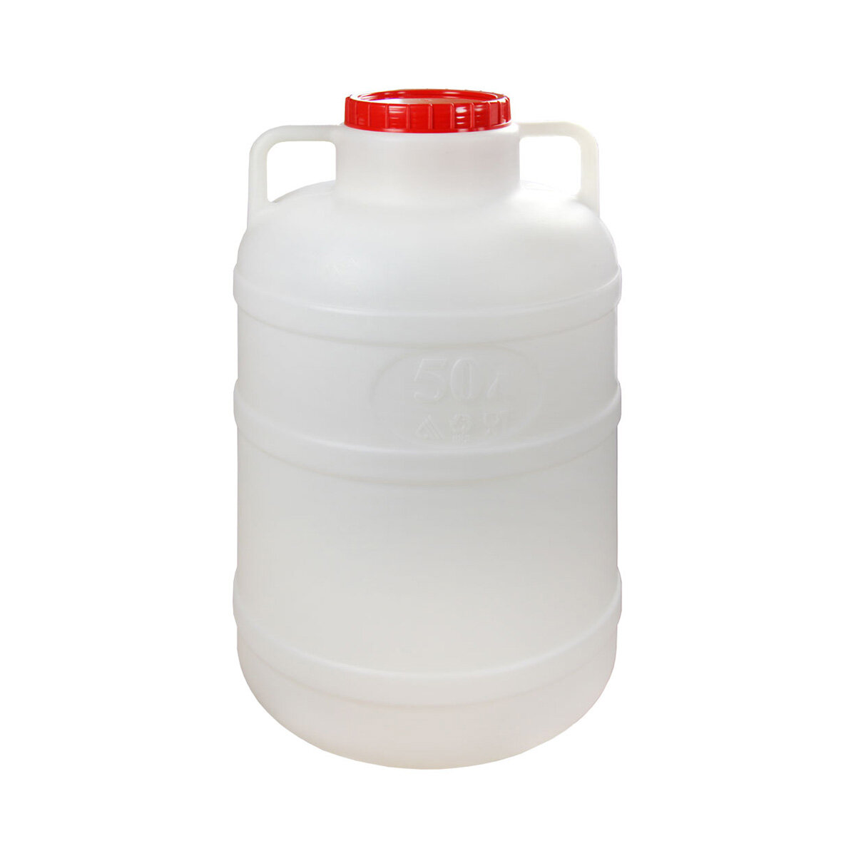 фото Канистра-бочка пластиковая Альтернатива, с крышкой и ручками, 15 л