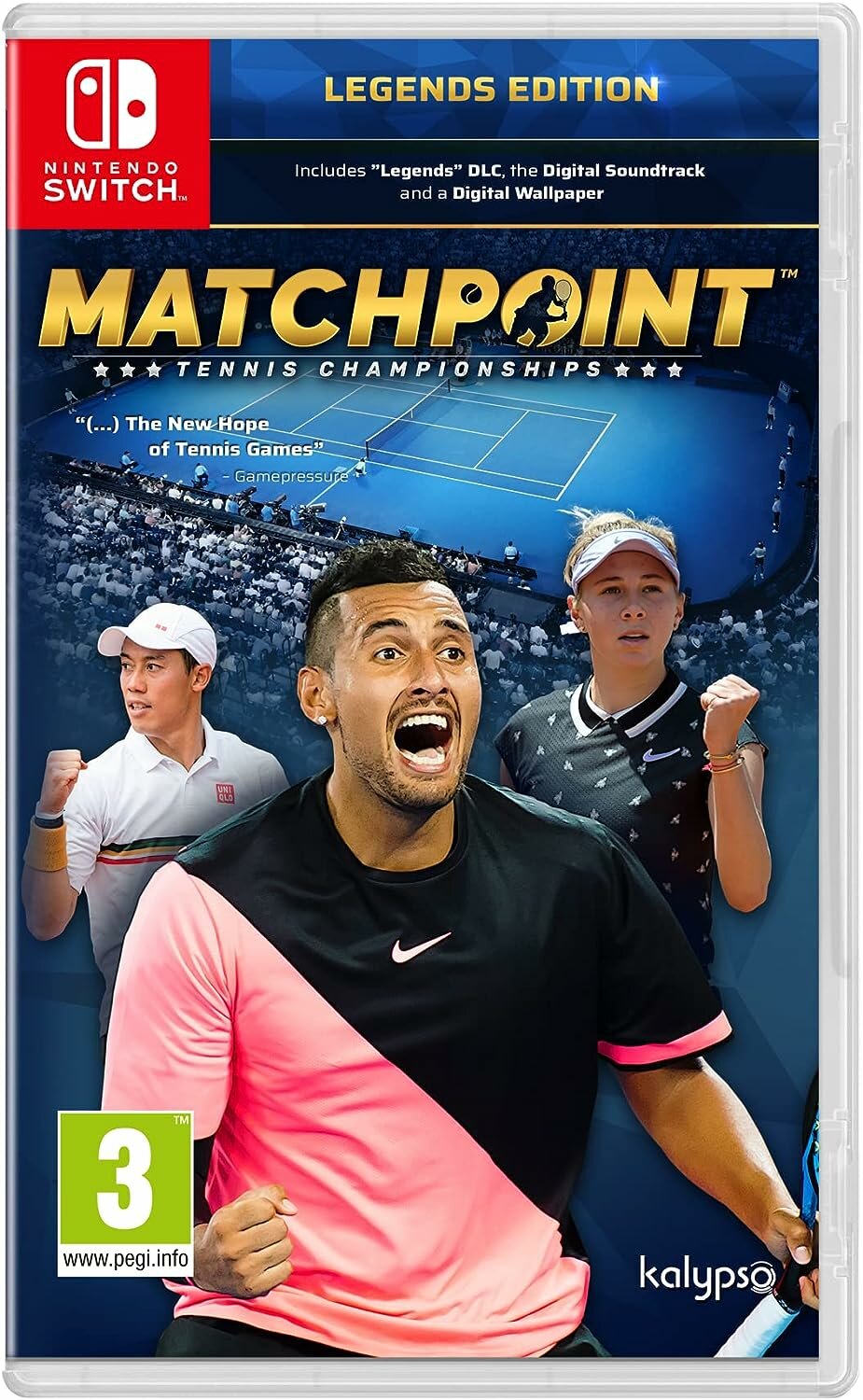 Matchpoint: Tennis Championships. Legends Edition (русские субтитры) (Nintendo Switch)