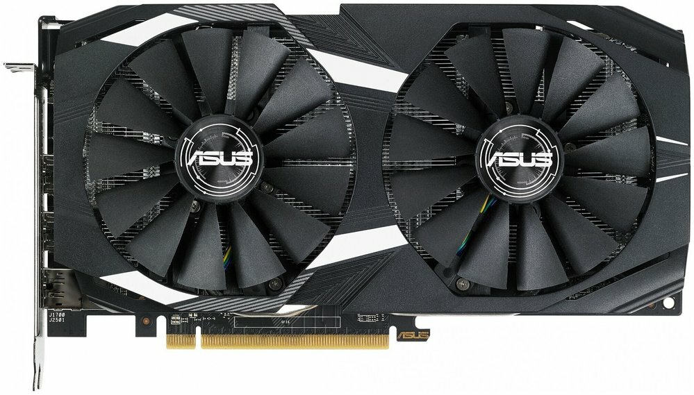 Видеокарта Asus Pci-e Dual-rx560-4g AMD Radeon RX 560 4096Mb 128 GDDR5 1149/6000 DVIx1 HDMIx1 DPx1 H .