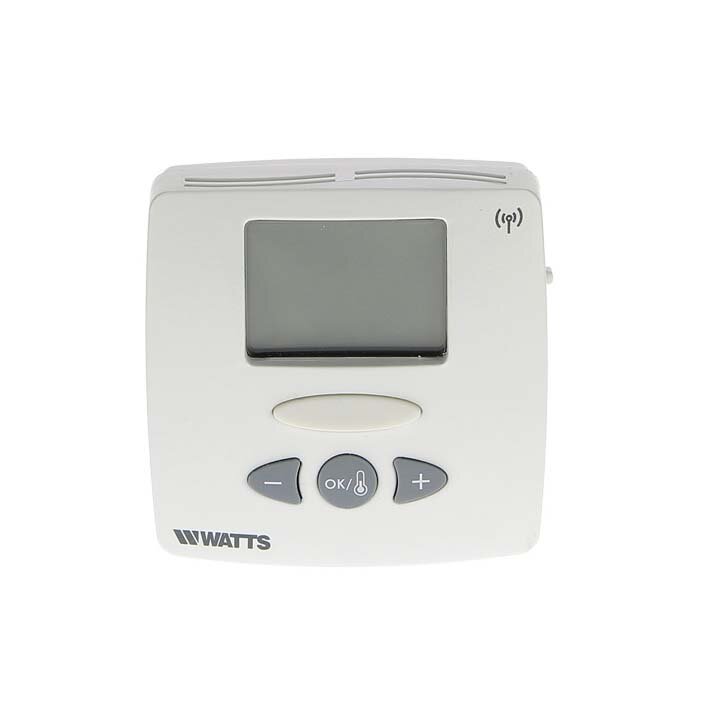 фото Радиотермостат электронный Watts WFHT-LCD-RF с ЖК-дисплеем