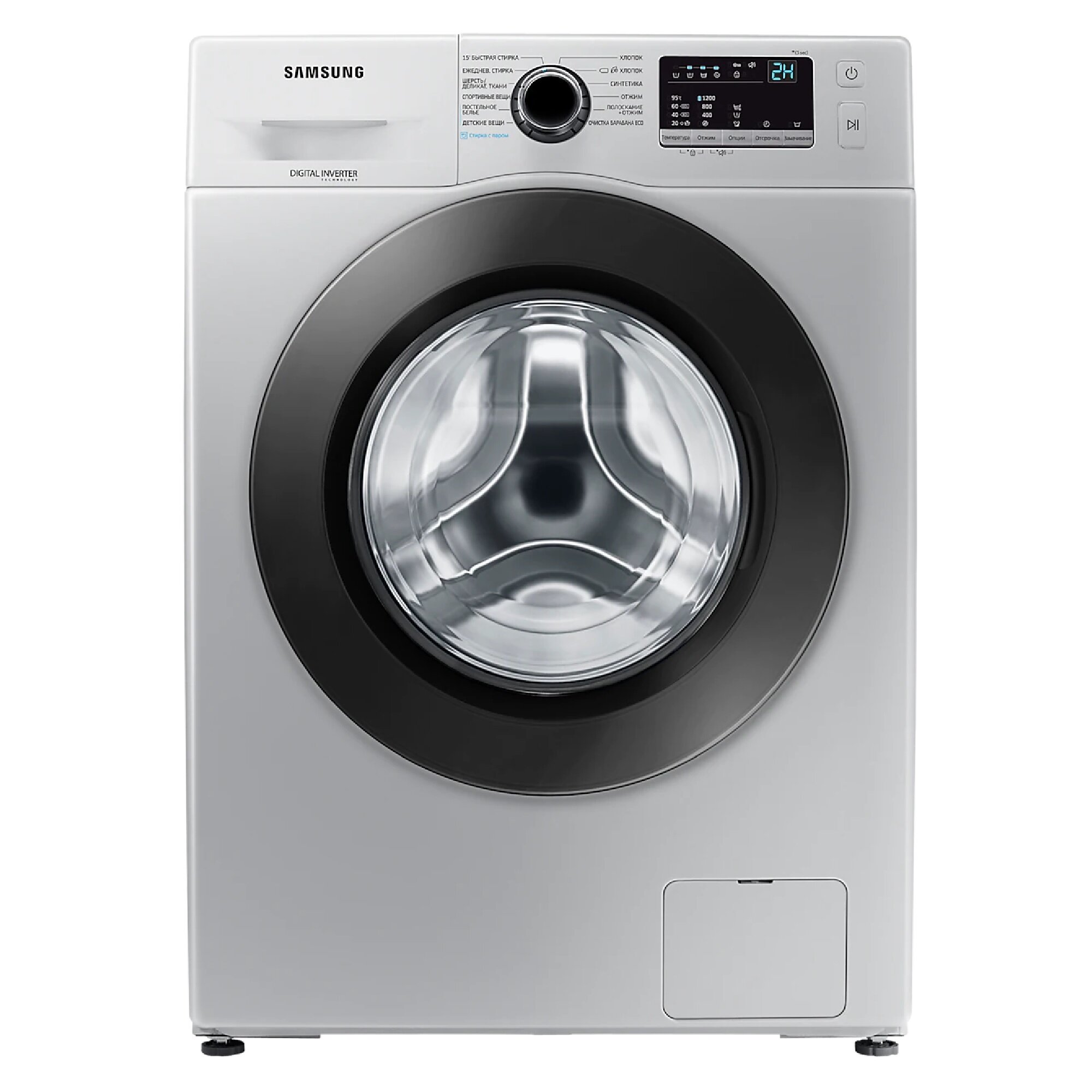 Стиральные машины с фронтальной загрузкой Samsung WW60J32G0PWOLD